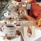 Unfinished Wood Pieces 80 Pcs 3"x3" inch Wood Board Wooden Squares Wooden Cutout Tiles, Rustic Craft Wood for Home Decoration, DIY Supplies